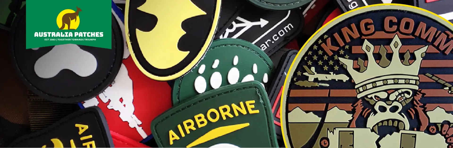 AU's Personalized PVC Patches AU's Personalized PVC Patches