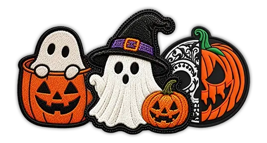 Halloween Chenille Patches Halloween Chenille Patches