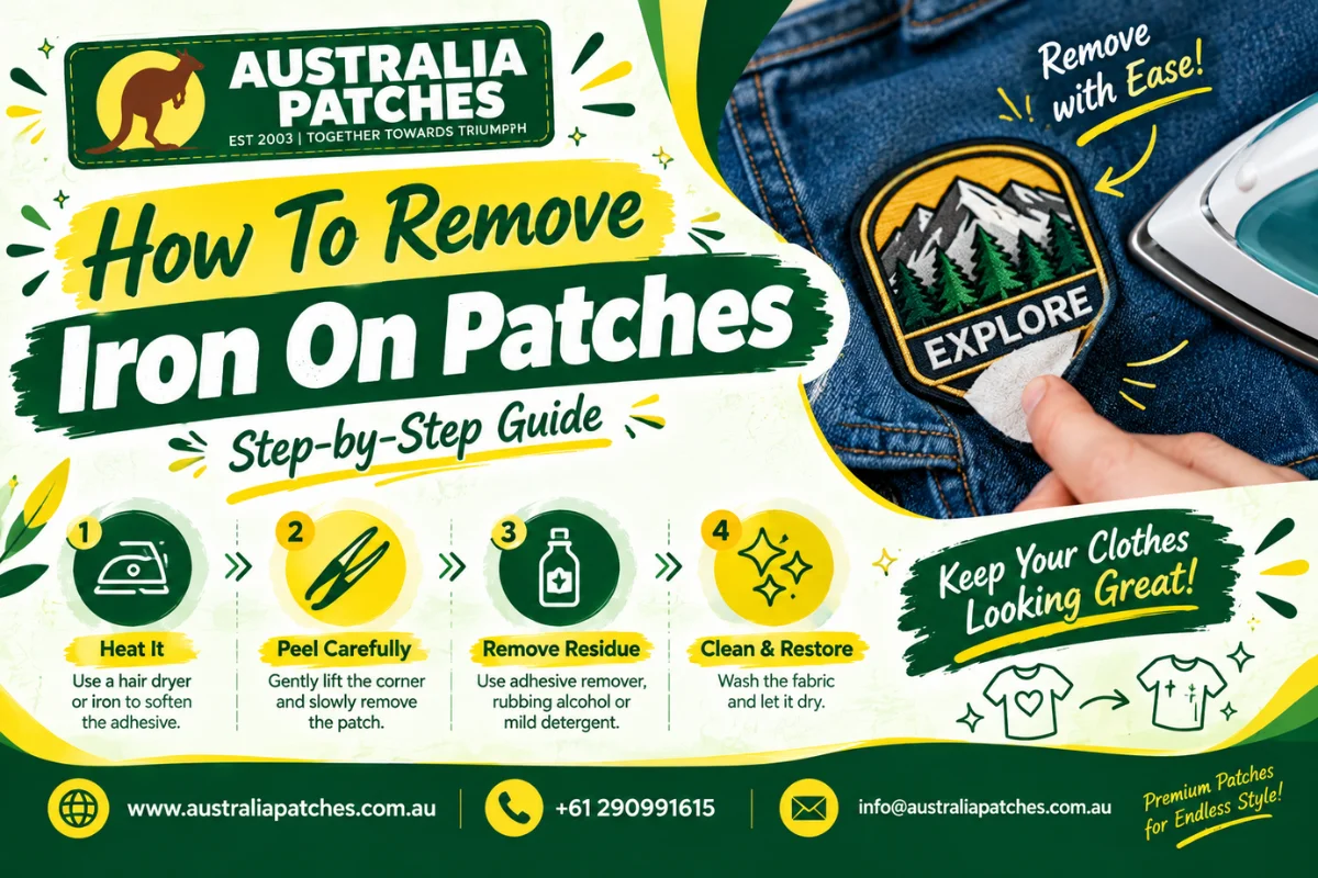 How To Remove Iron On Patches