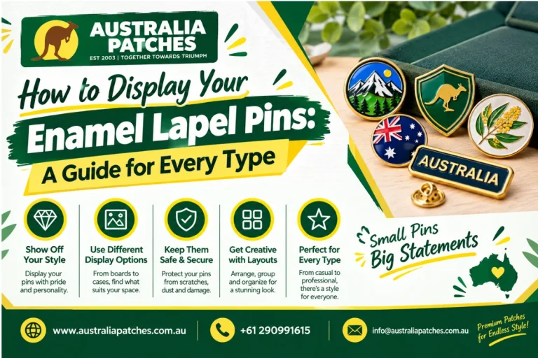 How to Display Your Enamel Lapel Pins: A Guide for Every Type