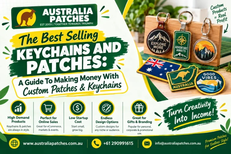 The Best Selling Keychains And Patches: A Guide To Making Money With Custom Patches & Keychains
