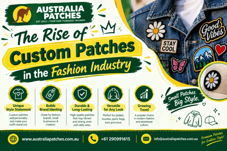 The Rise of Custom Patches in the Fashion Industry