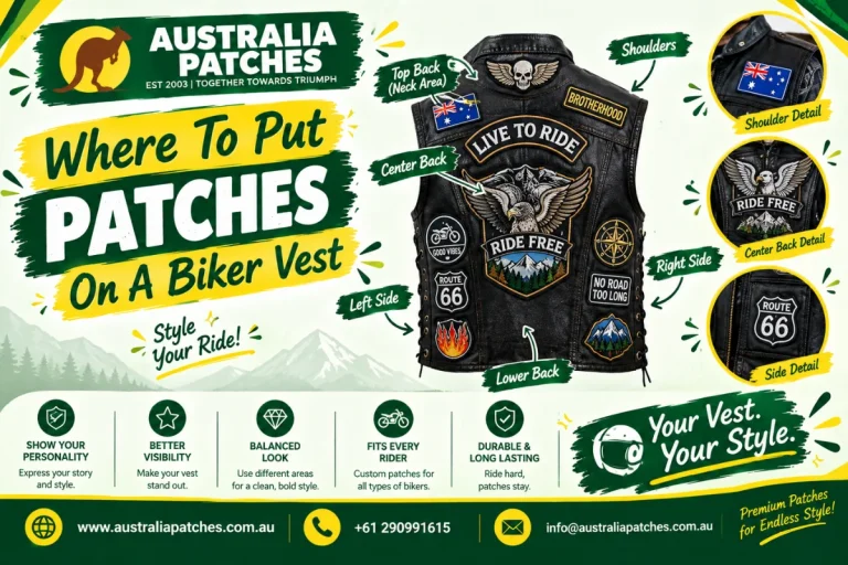 Where To Put Patches On A Biker Vest