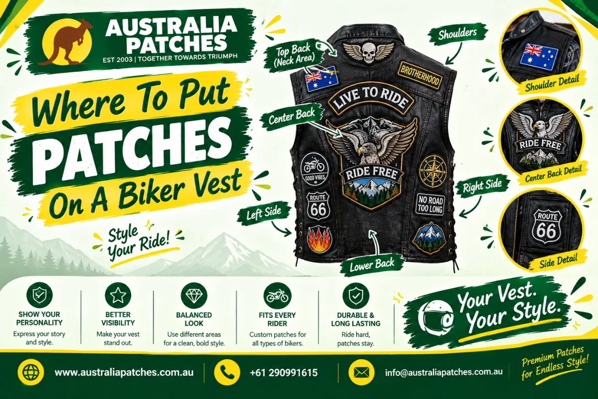 Where To Put Patches On A Biker Vest